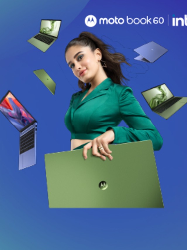 Motorola launched Moto Book 60 laptop in India
